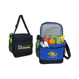Deluxe 12-Can Stadium Cooler Bag with Both Side Mesh Pockets
